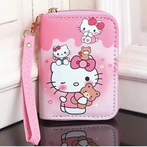 New! Sanrio Hello Kitty Fashion Clutch Wallet Coin Purse